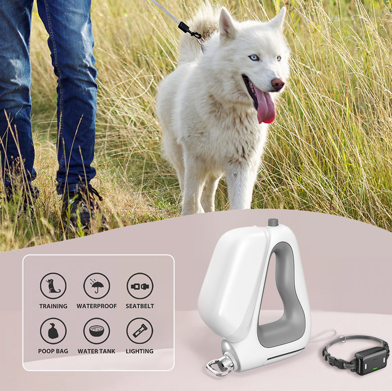 Smart Retractable Dog Leash Supplies