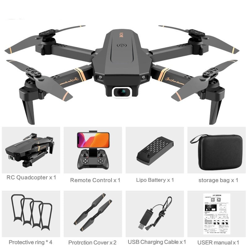 4k HD Wide Angle Camera Drone