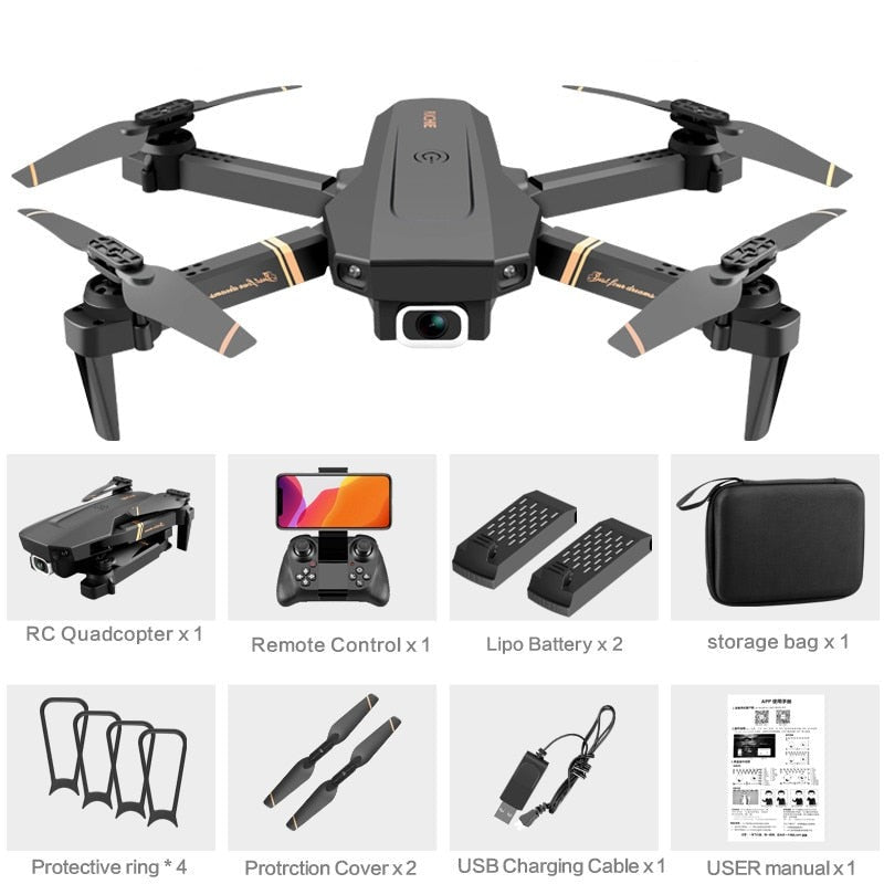 4k HD Wide Angle Camera Drone