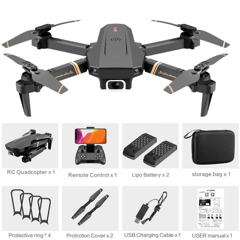 4k HD Wide Angle Camera Drone