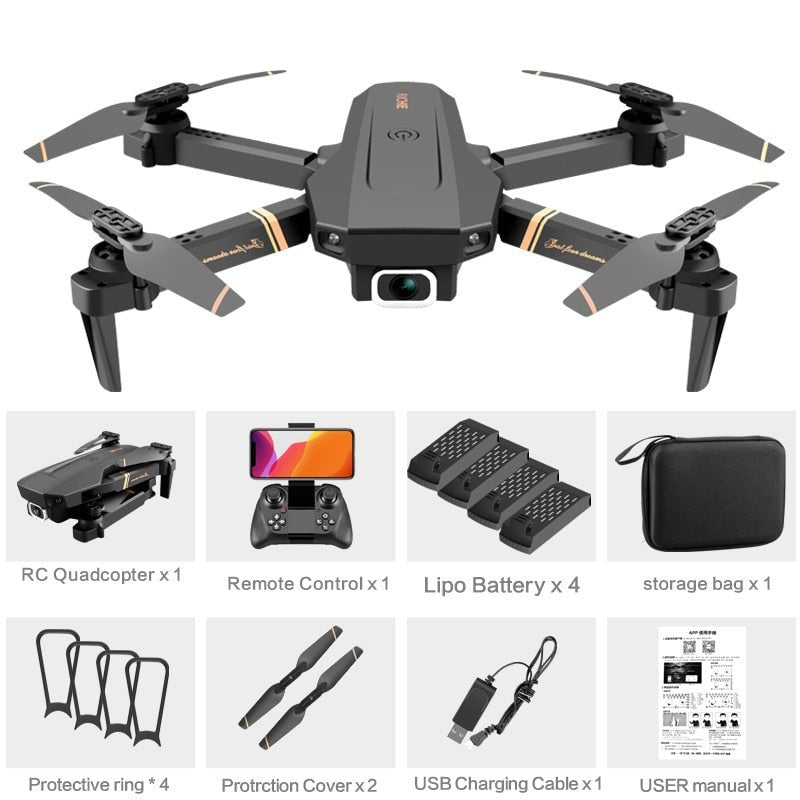 4k HD Wide Angle Camera Drone