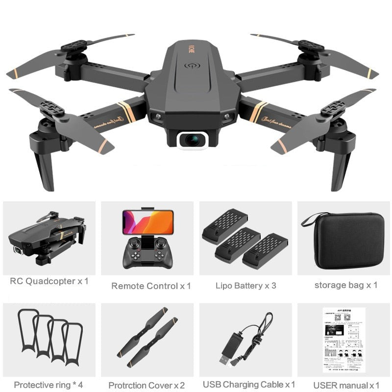 4k HD Wide Angle Camera Drone