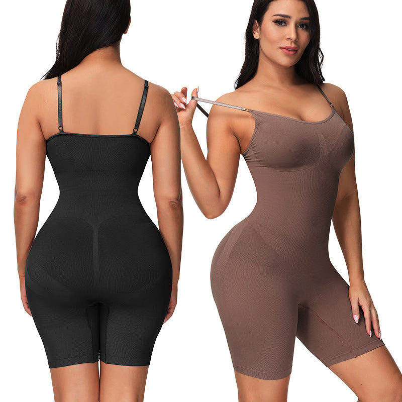 ELASTIC TUMMY BODYSUIT