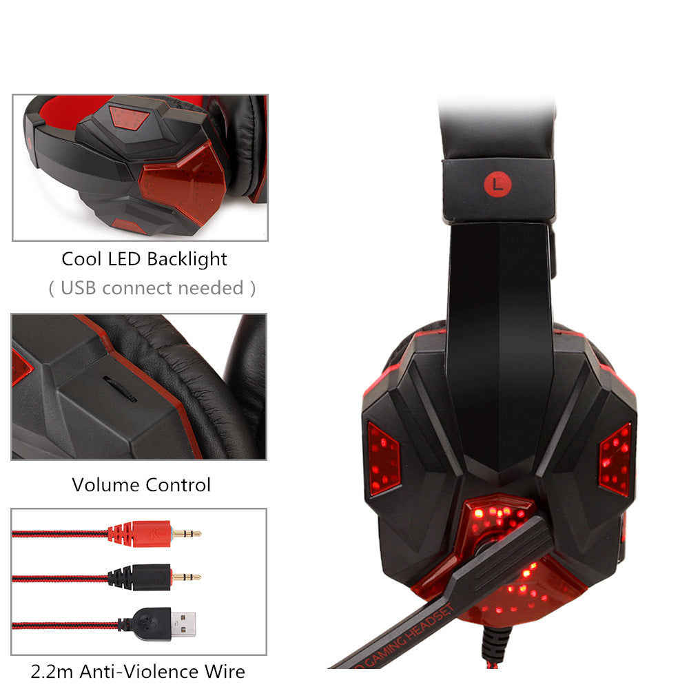 Light Wired Gamer Headset