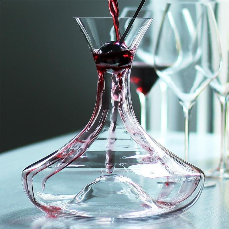 U shaped Wine Decanter