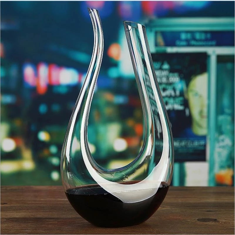 U shaped Wine Decanter