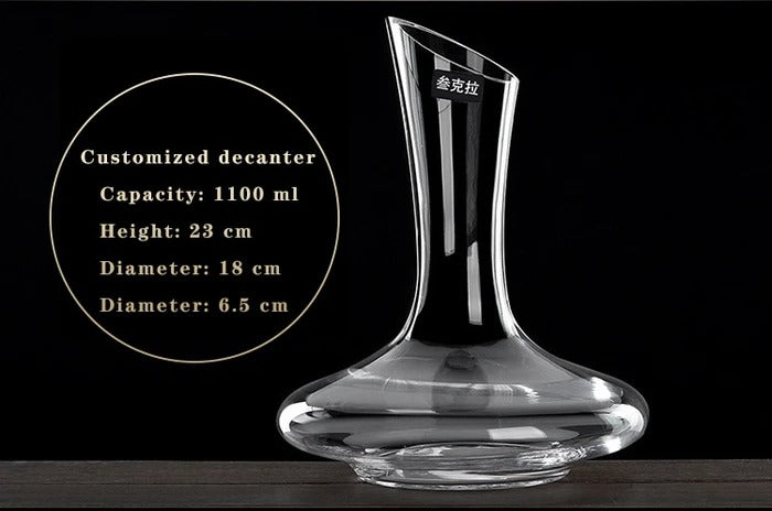 U shaped Wine Decanter