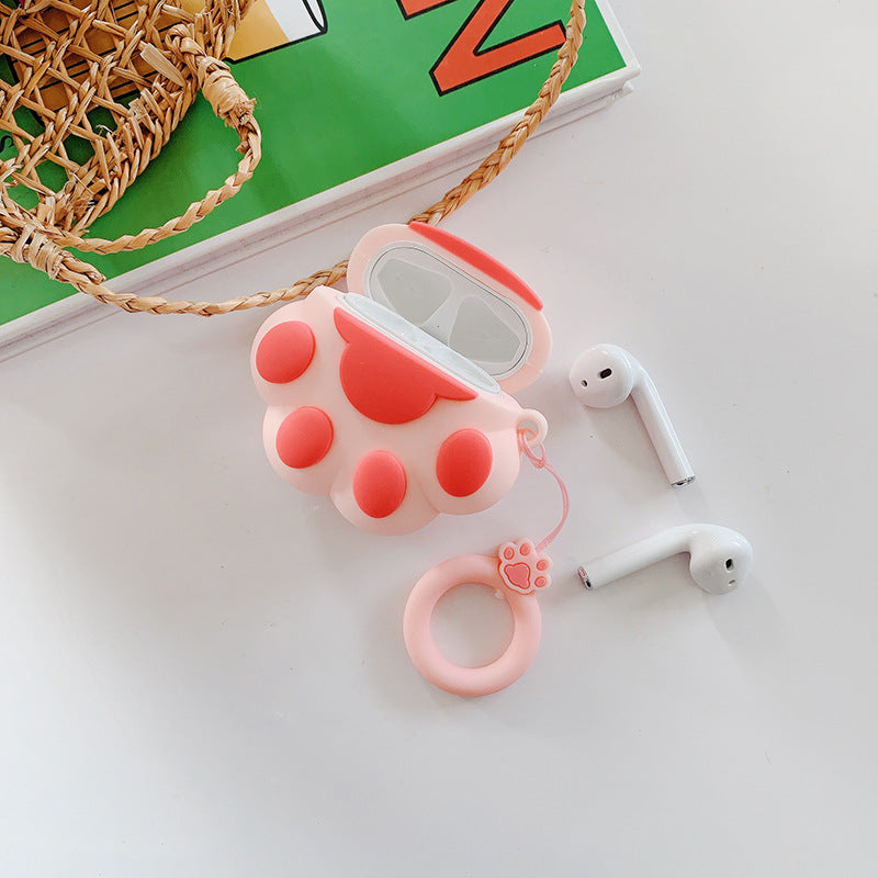 Cartoon Cat AirPods Case