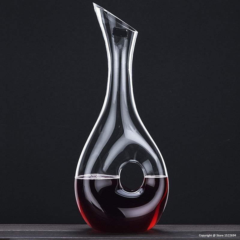 U shaped Wine Decanter