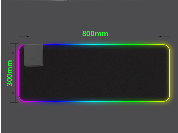 RGB Mouse Pad with Cable