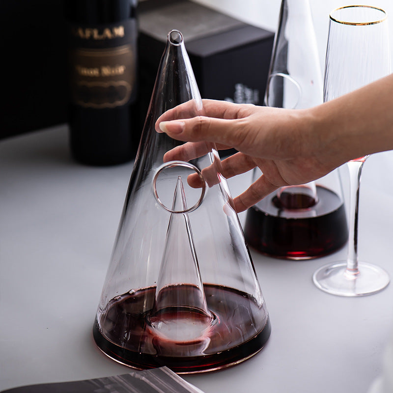 Transparent Wine Decanter