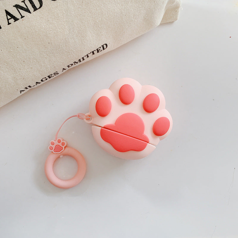 Cartoon Cat AirPods Case