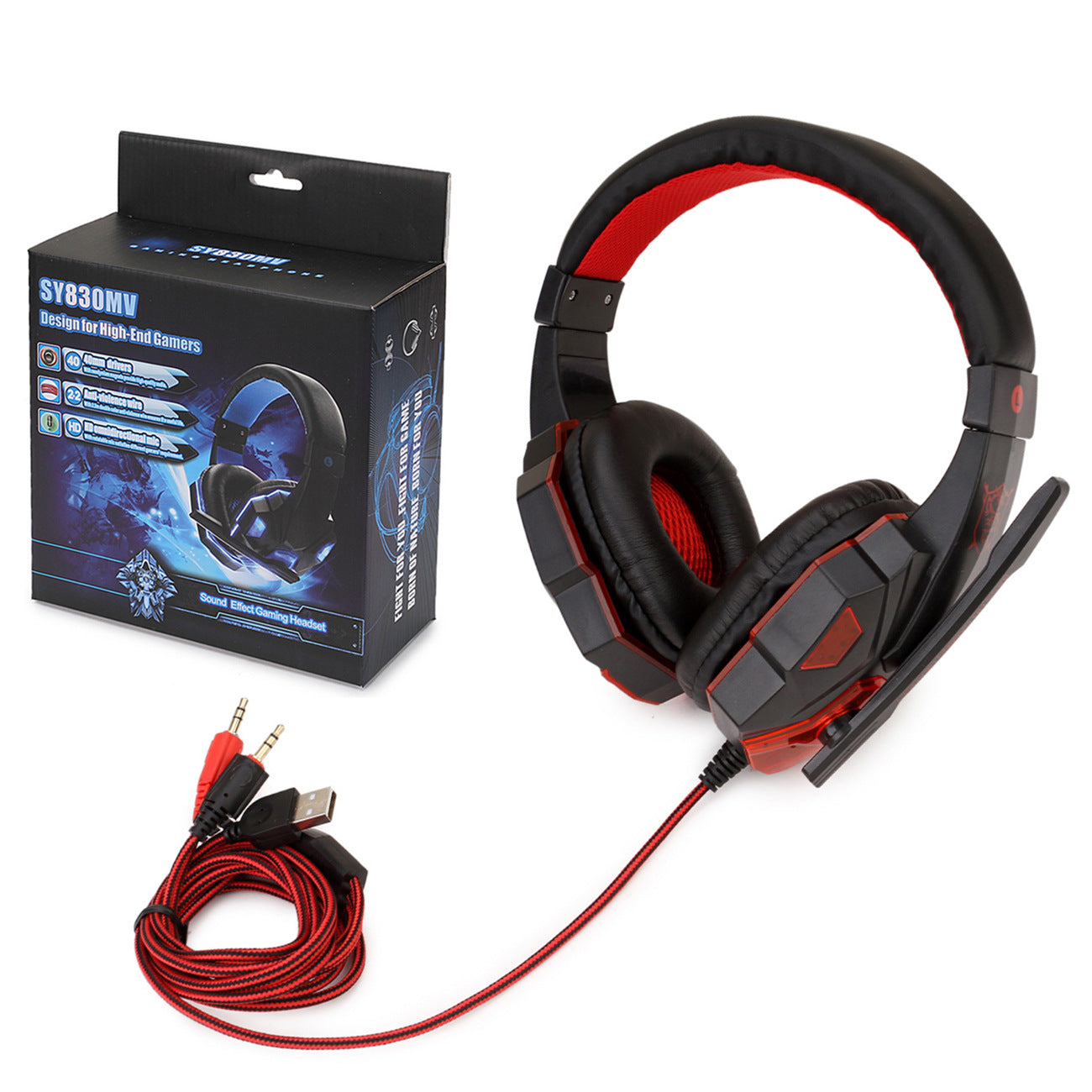 Light Wired Gamer Headset