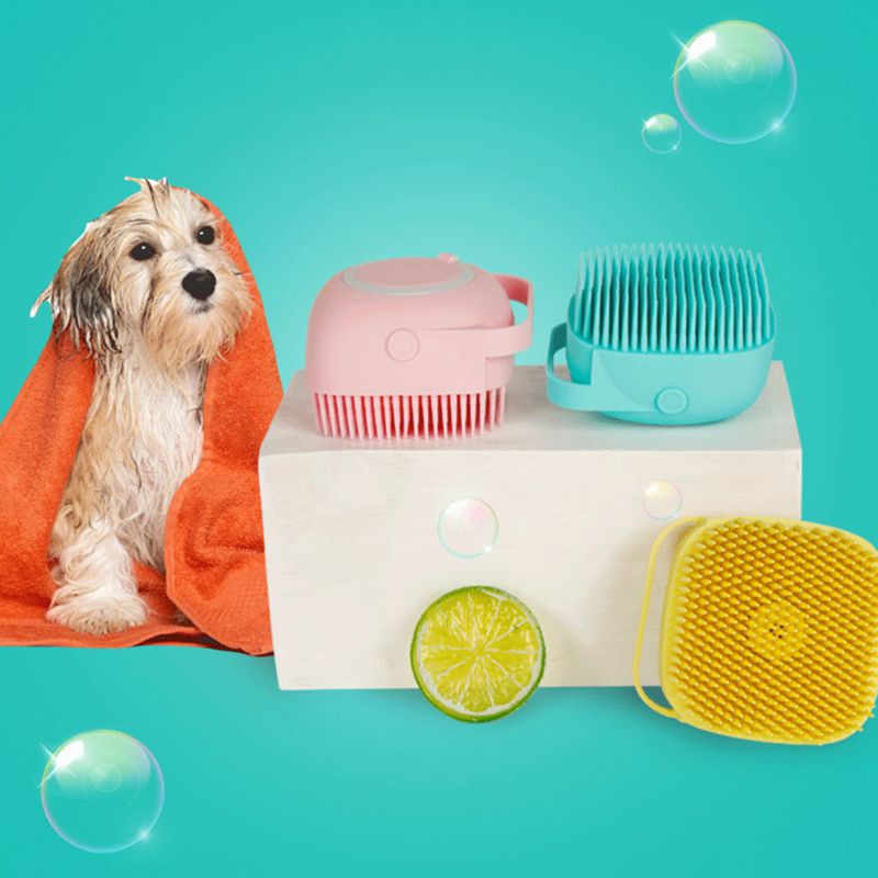 Soft Silicone Dog Brush