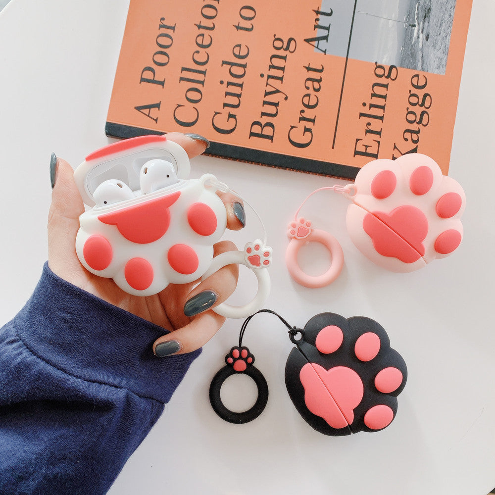 Cartoon Cat AirPods Case